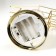 Night Loft 16459/1 LED from batteries 3haa gold 10x10x20 cm Risalux