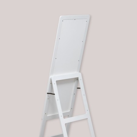 Floor mirror "Simple", white, 43x133cm-2