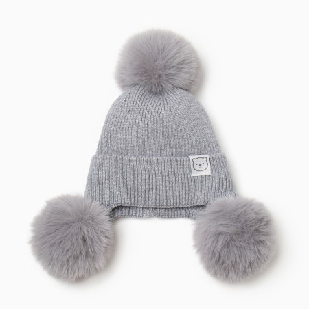 Hat insulated crumb I r.48-50, 1-3 years old, gray