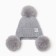 Hat insulated crumb I r.48-50, 1-3 years old, gray