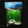 The artificial aquarium bush, 10 cm, green
