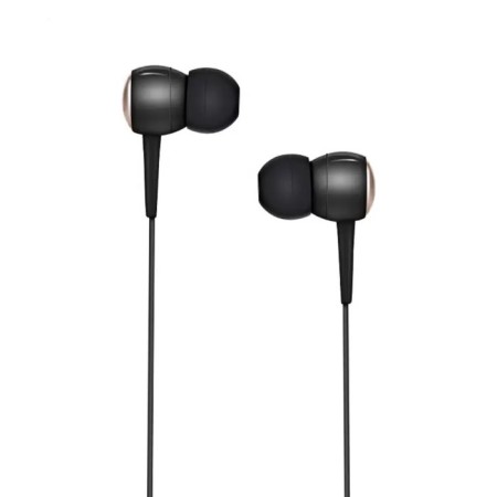 Headphones More Choice G21, microphone, vacuum, 95 dB, 16 Ohm, 3.5 mm, 1.2 m, black-1