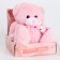 Soft toy "Bear", color mix