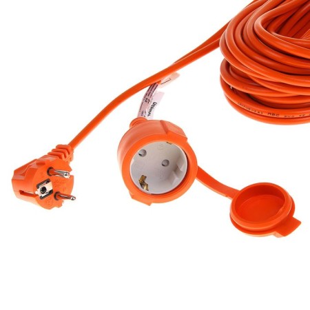 The extension cord USh-10, 30 m, with grounding, PVS 3x0.75, IP54, sockets with a lat. lid-1