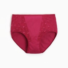 Panties female color raspberry, size 48-50