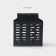 Diningrum dryer suspended shade, 17.5 × 16.5 × 9 cm, black color