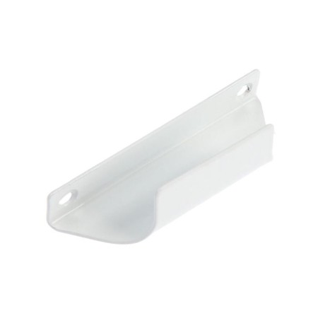 Balcony handle shell 85 mm metal. "C", white-2