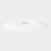 Dining plate AVVIR "Yukka", D = 23 cm, glass -ceramic, white color