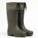 Male boots with insulation, olive color, size 41