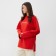 Women's sweatshirt MIST COZY STYLE, red, size 50