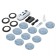 Robot Window Robite KitFort KT-5187, 80 W, 5.5 min/m2, from the battery, blue and white