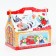 New Year. Gift box New Year's feeder "wooden" with animation 26.4 x 14 x 18.5 cm.