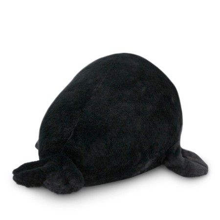 Soft toy "sea cat", black color, 50 cm-3