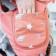 Backpack-kenguru/hipitis "stars", color orange color