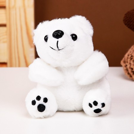 Soft toy "Bear", on a key fob, 11 cm