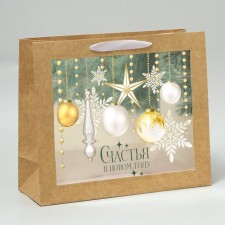Craft package with a plastic window 