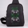 Bag over Play shoulder? Joystick with a zipper, black color
