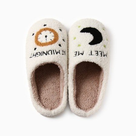 Male slippers, size 44-45, milk color-1