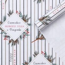 Glossy packaging paper 