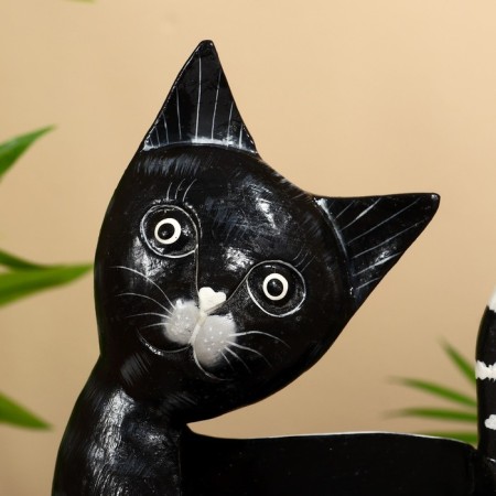 Eternal calendar "Pussy" tree 15x22x6 cm-4