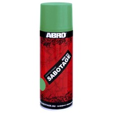 Краска-спрей SABOTAGE 27 листьевая зелень ABRO, 378 г