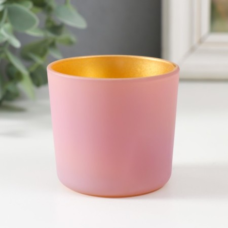 Gold_7 Day candlestick 5.5x6 cm, 100 ml-1