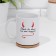 Sublimation mug "Baba without the wine of evil like a satan" 320 ml, with application