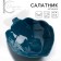 Ceramic “Artishki” salad bowl, blue, 20 x 17 cm, 600 ml, blue color