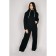 Female trousers, size 44, black color