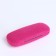 Case for glasses on the cracker, length 16 cm, pink color