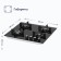 Hon surface Delvento V60N41S111, gas, 4 burners, black