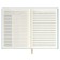 Diary of Leduced A5, 120 Escalada sheets, soft binding, artificial leather "Nappa", foil embossing, white offset 70 g/m², blue