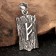 Scandinavian amulet "Runa Fehu", 3.5 g, 31x15 mm, ear of 9x5 mm