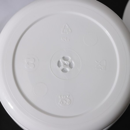 Pot with the Podon "Classic", 4.4 l, white color-2