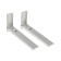 Doffler MW12W, for a microwave oven, adjustable, up to 40 kg, 300-420 mm, white