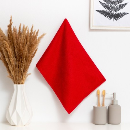Tenle Ethel towel Color Red Rose 30x60cm, 350 g/m2, 70% cotton, 30% bamboo