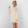 Women's dress with a lining minku: Casual Collection Color White, rr 46