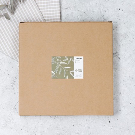 Ceramic plate "Olive", 19.6 cm, green color-7
