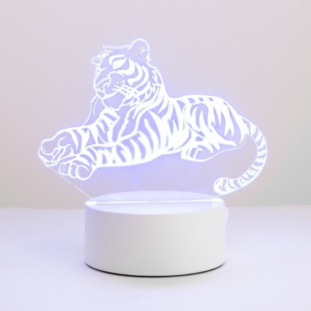 Tiger lamp Led RGB from the network-9