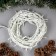 Garland “thread” 10 m, IP44, UMS, white thread, 100 LED, red glow, 220 V