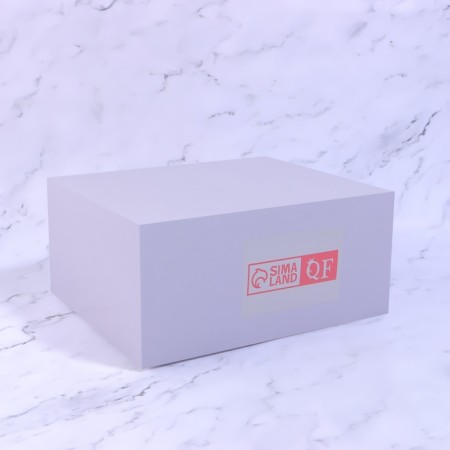 Organizer for storage "Ripples", with a lid, glass, with a mirror -bottom, 1 section, 20 × 16 × 6.5 cm, the color is transparent/copper-11
