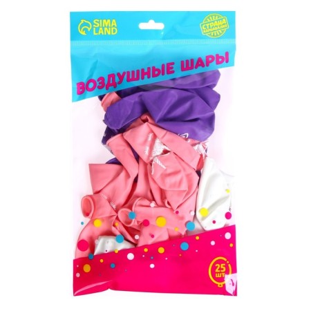 Shar Latex 12 "" Unicorn-Mordochka ", 1 tbsp., 25 pcs.-1