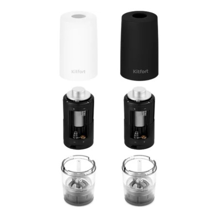 A set of electric mills KitFort KT-6005, automatic, from batteries (4AAA)-4