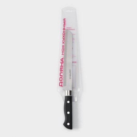 Knock for bread shares "Kronos", blade 19 cm, black color-3