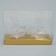 Box for the captake “Believe in the Dream”, gold, 8 x 16 x 11.5 cm, New Year