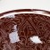 Set of salad bowls of Rishtan ceramics 15cm, brown, 3pcs in Dagger Pack