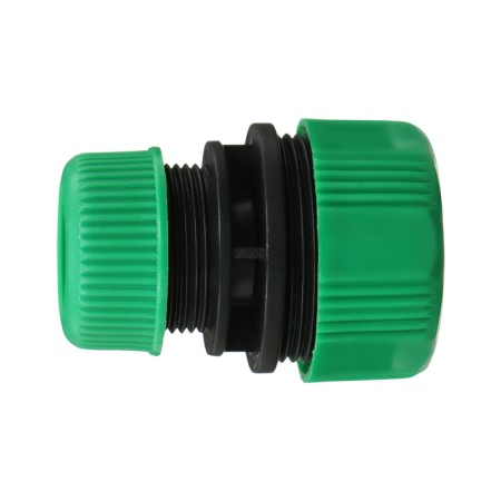 The coupling is transitional, for hoses 1/2 "(12 mm)-3/4" (19 mm), a cane connection, ABS plate, GreenGo-2