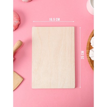 Board cutting wooden Dolyana "Rules at home", 22.5 × 16 × 0.6 cm-3