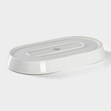 Porcelain oval Magistro Urban, 450 ml, 24 × 13.7 × 2.7 cm, white color-2