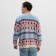 New Year. Knitted jumper KAFTAN Scandinavia size 48, blue